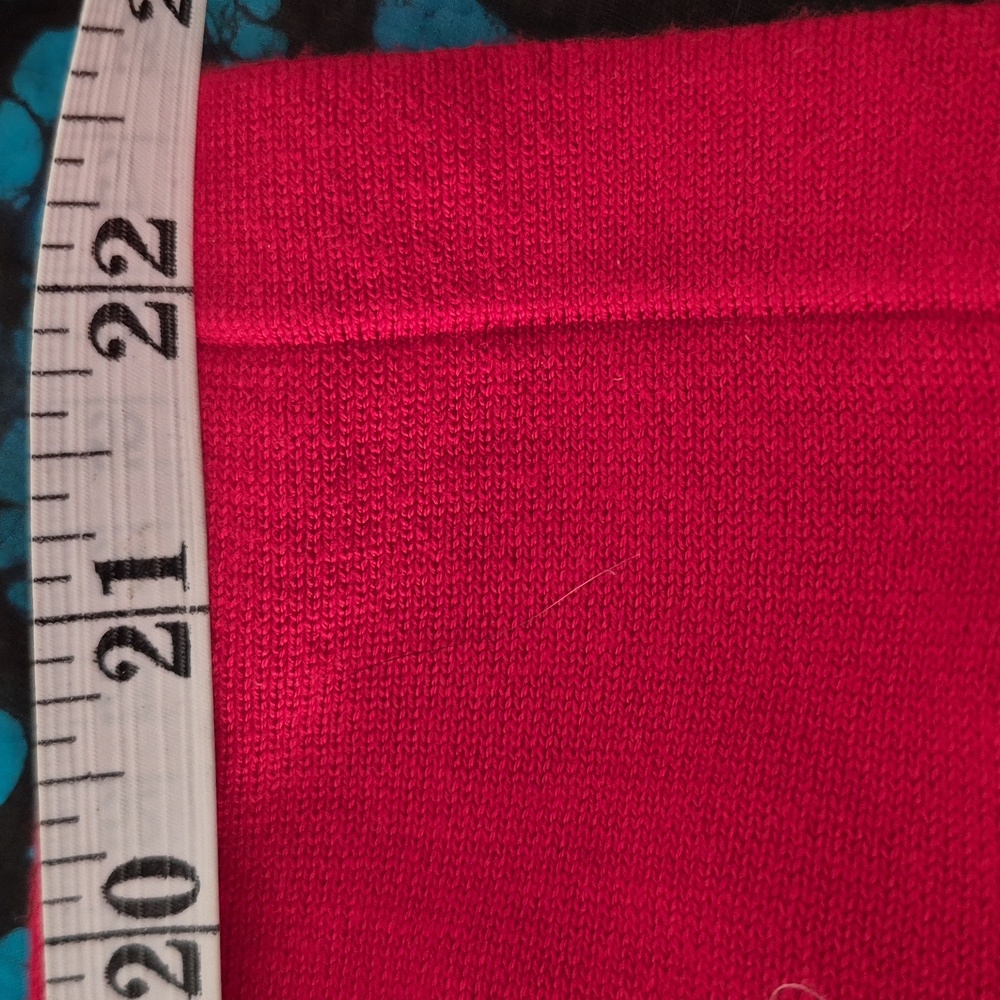 Red Button-Up Cardigan - Picture 8 of 12